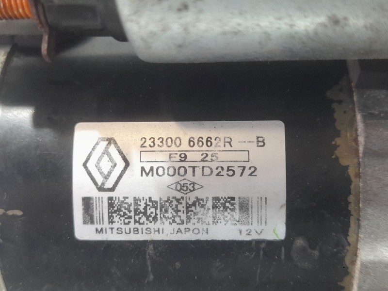 Recambio de motor arranque para renault megane iv berlina 5p limited referencia OEM IAM 233006662R M000TD2572 MITSUBISHI