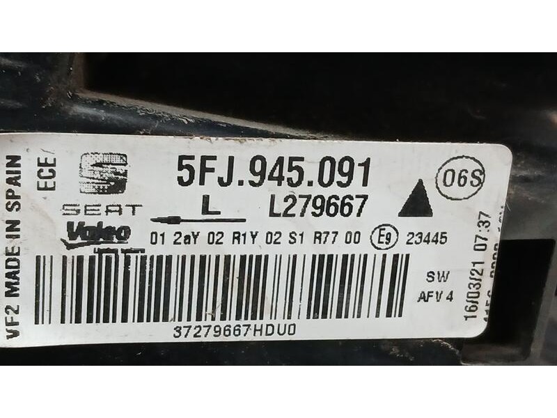 Recambio de piloto trasero izquierdo exterior para seat tarraco (kn2) 2.0 tdi referencia OEM IAM 5FJ945091 VALEO L279667