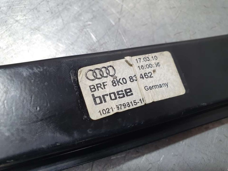 Recambio de elevalunas delantero derecho para audi a4 ber. (b8) básico referencia OEM IAM 8K0837462 102197981510 BROSE ELECTRICO
