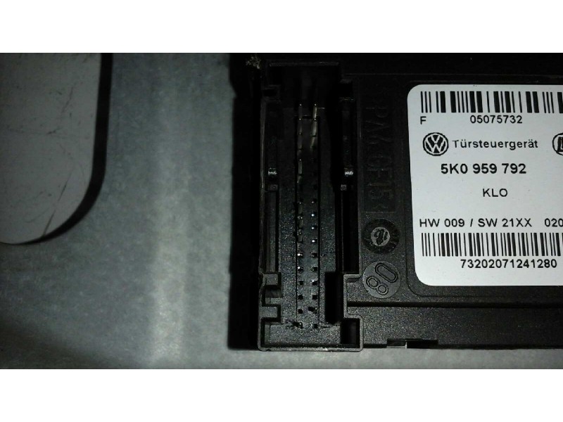 Recambio de elevalunas delantero derecho para volkswagen caddy ka/kb (2c) kasten referencia OEM IAM  21 Y 11 PINS ELECTRICO