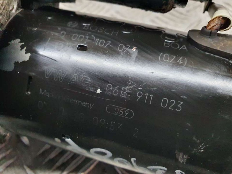 Recambio de motor arranque para volkswagen passat berlina (3b3) comfortline referencia OEM IAM 06B911023 0001107073 BOSCH