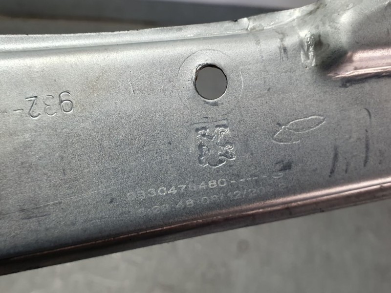 Recambio de elevalunas trasero izquierdo para citroën c3 business referencia OEM IAM 9830478480  ELECTRICA 6 PINS