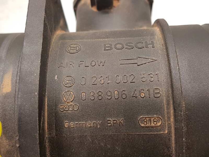 Recambio de caudalimetro para volkswagen polo (9n3) advance referencia OEM IAM 038906461B 0281002531 BOSCH