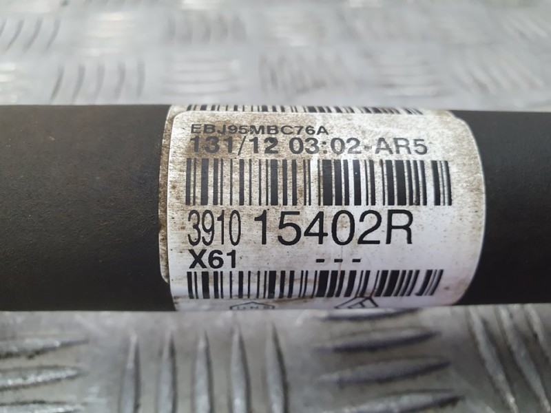 Recambio de transmision delantera izquierda para renault kangoo expression referencia OEM IAM 391015402R  