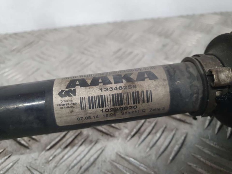 Recambio de transmision delantera izquierda para opel zafira tourer excellence referencia OEM IAM 13348258 10239820 