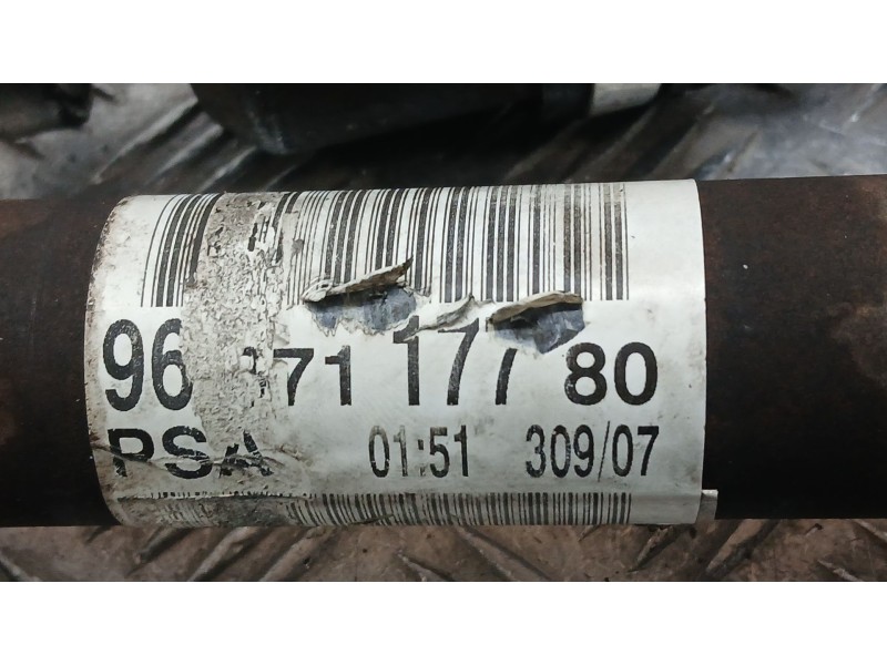 Recambio de transmision delantera izquierda para citroën c4 grand picasso i (ua_) 1.6 hdi referencia OEM IAM 9637117780  