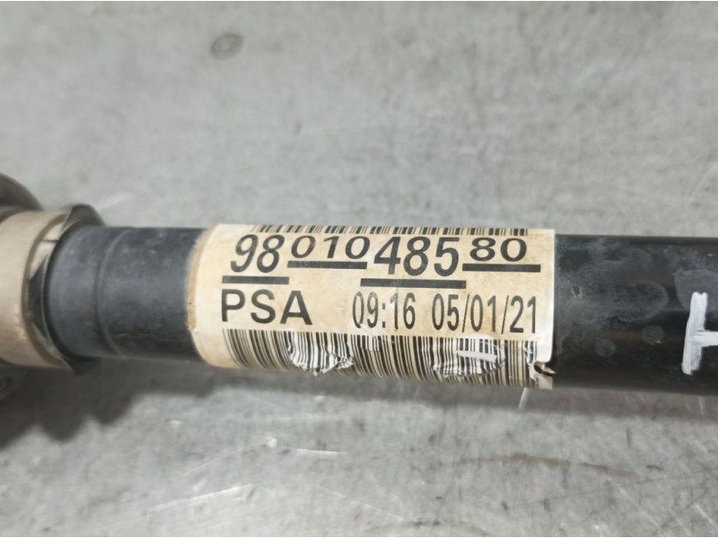 Recambio de transmision delantera izquierda para citroën c3 business referencia OEM IAM 9801048580  