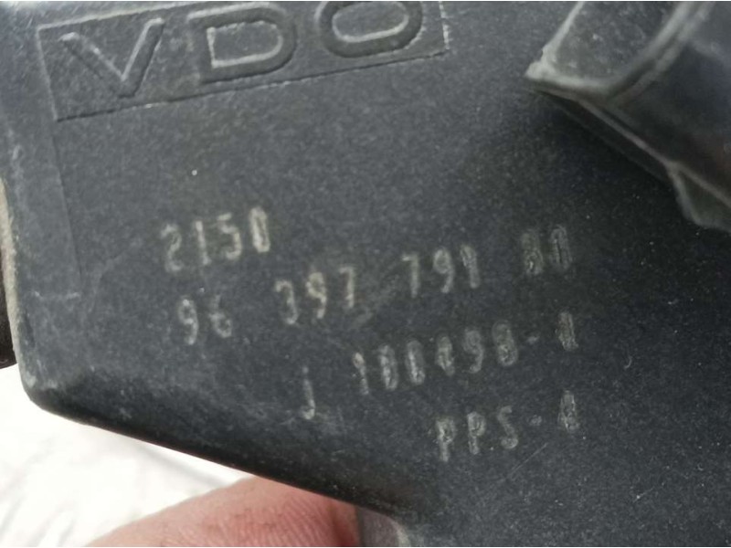 Recambio de potenciometro pedal para peugeot 406 berlina (s1/s2) srdt referencia OEM IAM 9639779180  VDO