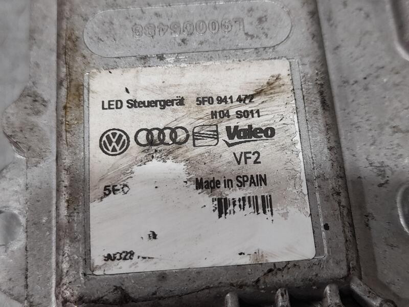 Recambio de centralita faros xenon para seat leon st (5f8) 2.0 tdi referencia OEM IAM 5F0941472 H04S011 