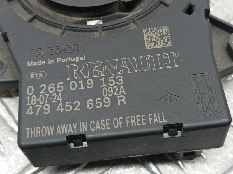 Recambio de sensor para dacia dokker ambiance referencia OEM IAM 479452659R 0265019153 BOSCH