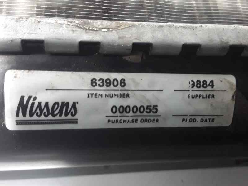 Recambio de radiador agua para renault 19 chamade gtd referencia OEM IAM 63906  