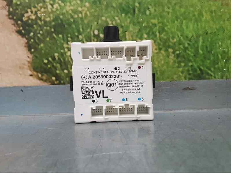 Recambio de modulo confort para mercedes-benz clase c (w205) lim. c 220 cdi bluetec (205.004) referencia OEM IAM A2059000228  CO