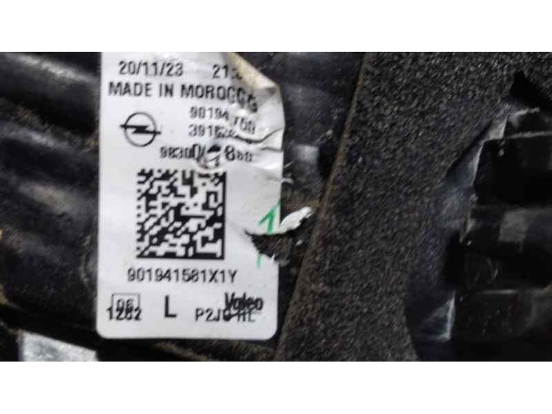 Recambio de piloto trasero izquierdo para opel corsa f gs referencia OEM IAM 39162668  INTERIOR