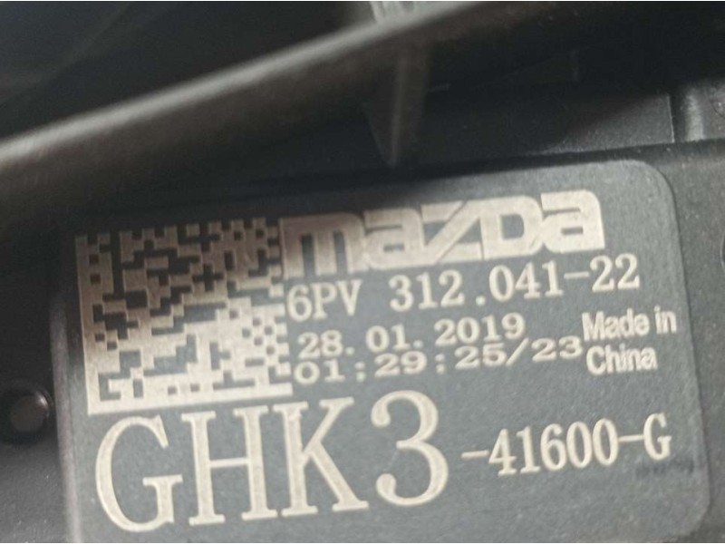 Recambio de potenciometro pedal para mazda 2 lim. () evolution referencia OEM IAM 6PV31204122 GHK341600G 