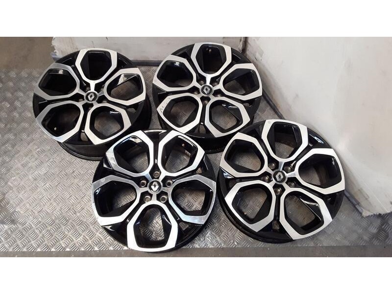 Recambio de juego llantas aluminio para renault arkana zen referencia OEM IAM 7X18 5 TORN ET35 ALUMINIO ROZADAS