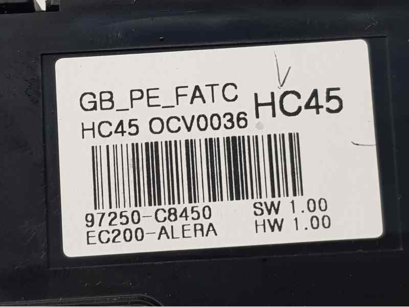Recambio de mando climatizador para hyundai i20 active link referencia OEM IAM 97250C8450 HC450CV0036 