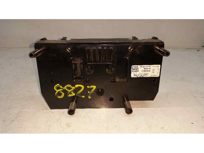 Recambio de mando climatizador para citroën xsara picasso 2.0 hdi vivace referencia OEM IAM B067501 96450543XT BEHR