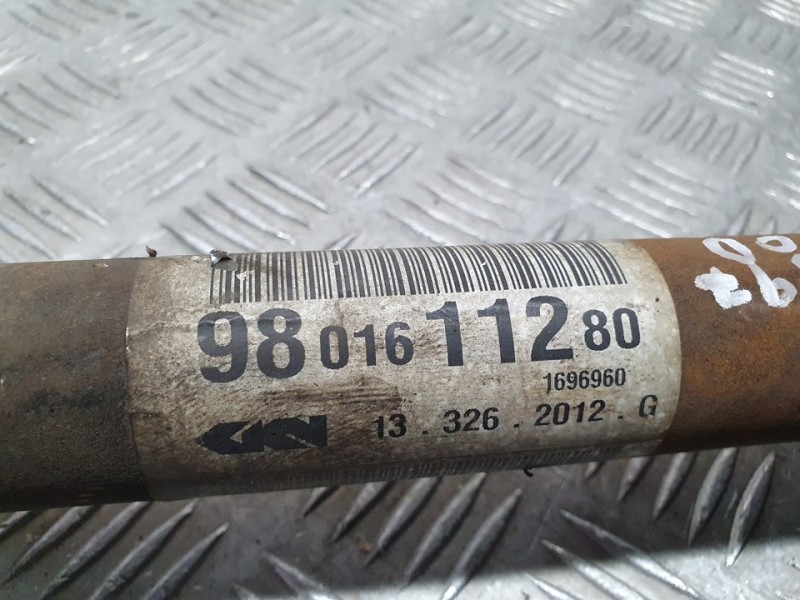 Recambio de transmision delantera derecha para peugeot 208 access referencia OEM IAM 9801611280  