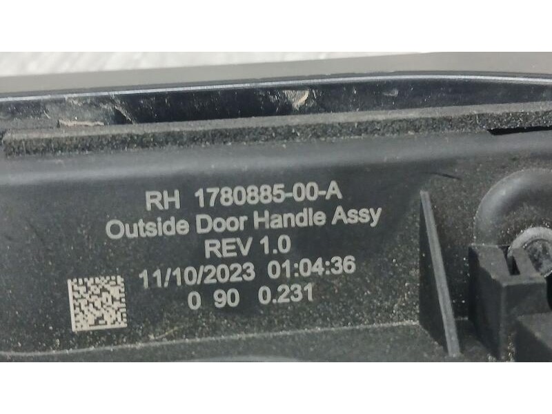 Recambio de maneta exterior delantera derecha para tesla model 3 (5yj3) ev referencia OEM IAM 1780885  