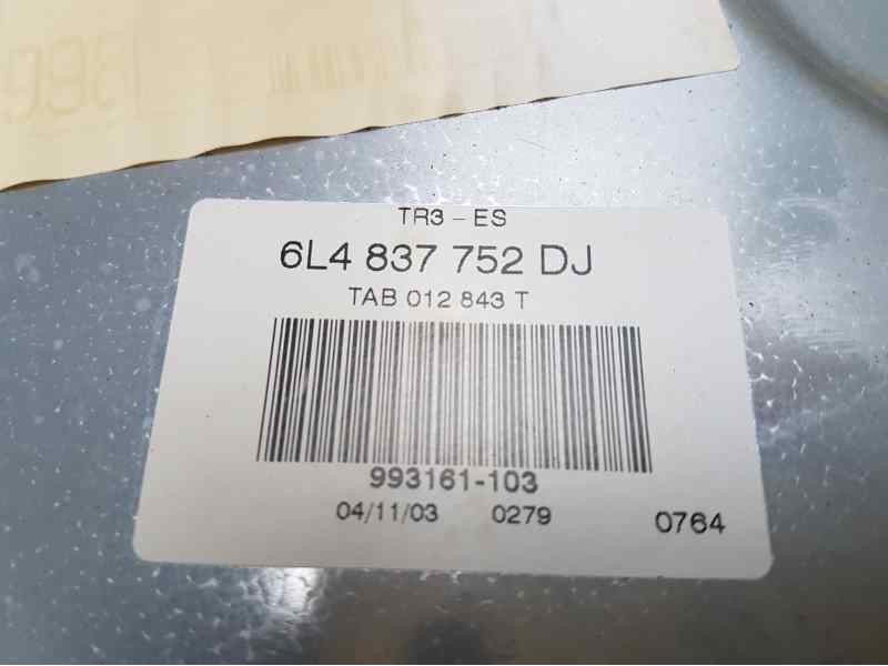 Recambio de elevalunas delantero derecho para seat cordoba berlina (6l2) stella referencia OEM IAM 6L4837752DJ  ELECTRICO