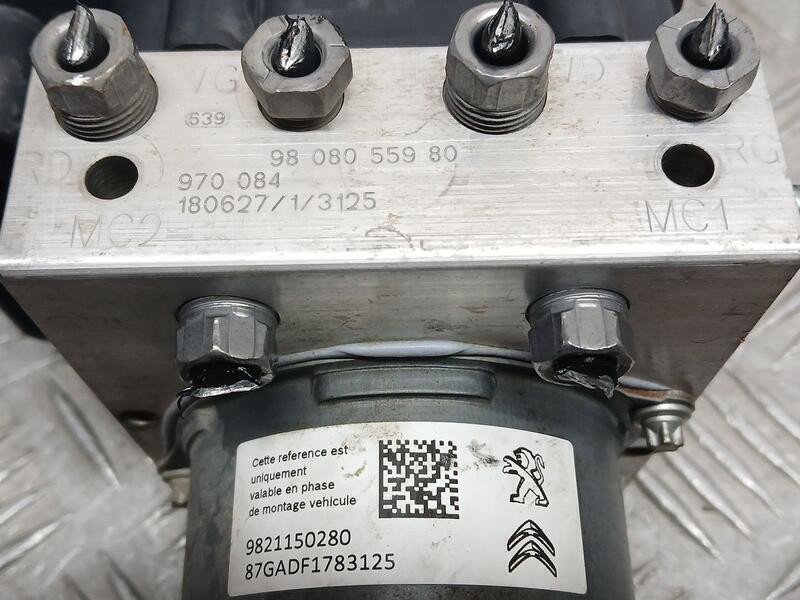Recambio de abs para citroën jumpy iii furgoneta (v_) 1.6 bluehdi 95 referencia OEM IAM 9808055980  970084