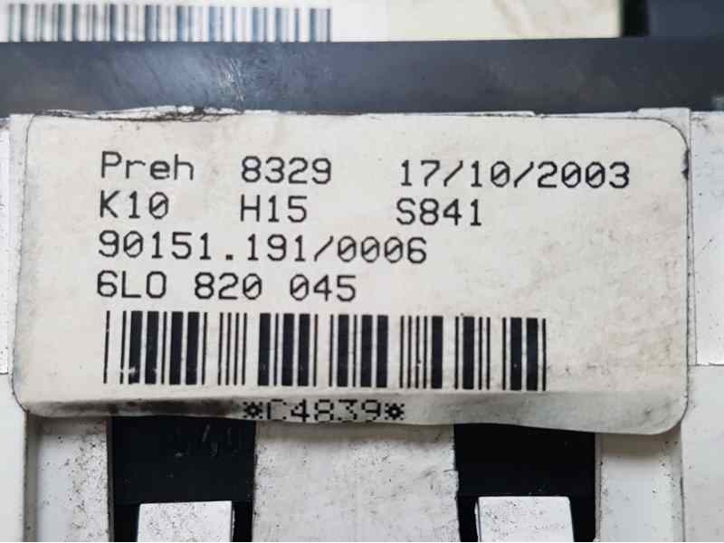 Recambio de mando climatizador para seat cordoba berlina (6l2) stella referencia OEM IAM 6L0820045  