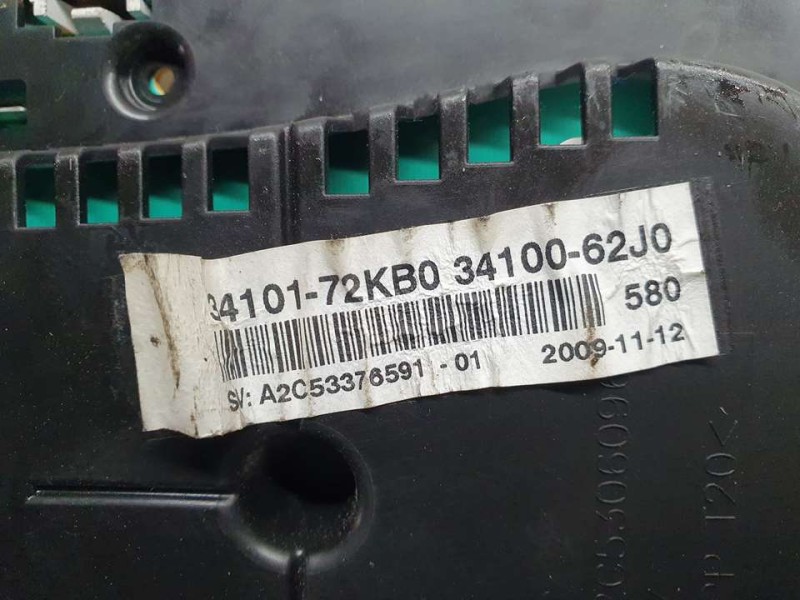 Recambio de cuadro instrumentos para suzuki swift berlina (mz) gl (5-ptas.) referencia OEM IAM 3410172KB0 A2C53376591 