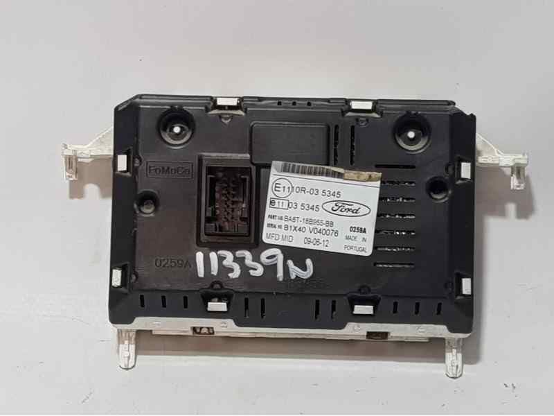 Recambio de pantalla multifuncion para ford fiesta (cb1) titanium referencia OEM IAM BA6T18B955BB  