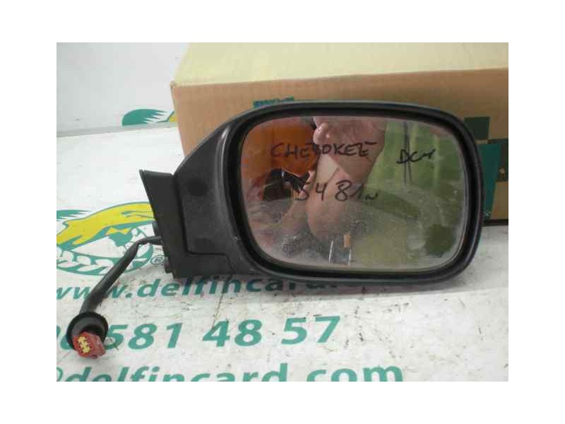 Recambio de retrovisor derecho para jeep cherokee (xj) 2.5 td referencia OEM IAM 55154936  ELECTRICO