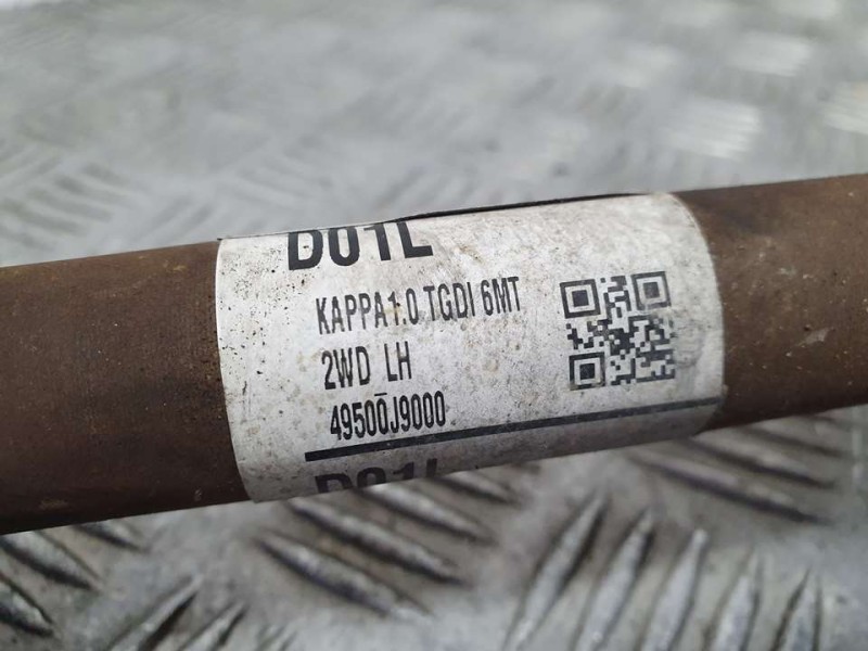 Recambio de transmision delantera izquierda para hyundai kona essence 2wd referencia OEM IAM 49500J9000  