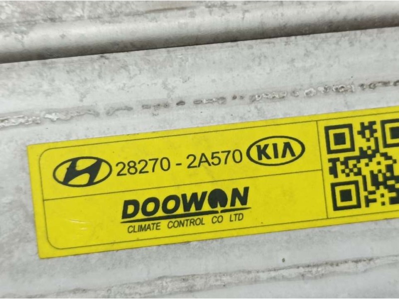 Recambio de intercooler para kia cee´d business referencia OEM IAM 282702A570  DOOWAN