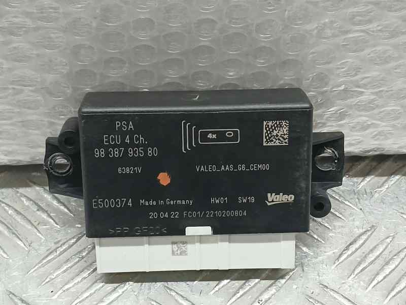 Recambio de modulo electronico para peugeot 2008 (p1) e-active referencia OEM IAM 9838793580 E500374 VALEO