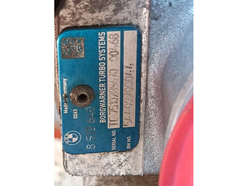 Recambio de motor completo para bmw serie 4 gran coupe (f36) 418d referencia OEM IAM B47D20A  72849943 INYECCION BOSCH