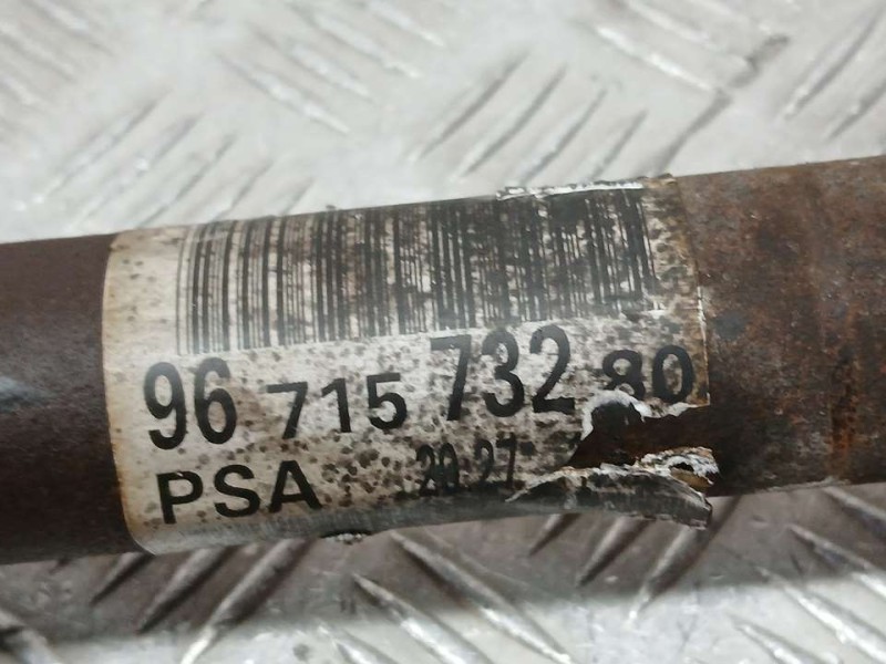 Recambio de transmision delantera derecha para citroën c-elysée seduction referencia OEM IAM 9671573280  FUELLE ROTO