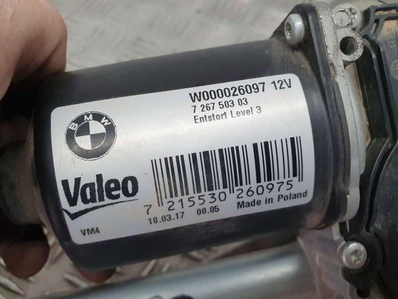 Recambio de motor limpia delantero para bmw serie 4 gran coupe (f36) 418d referencia OEM IAM 726750303 W000026097 VALEO