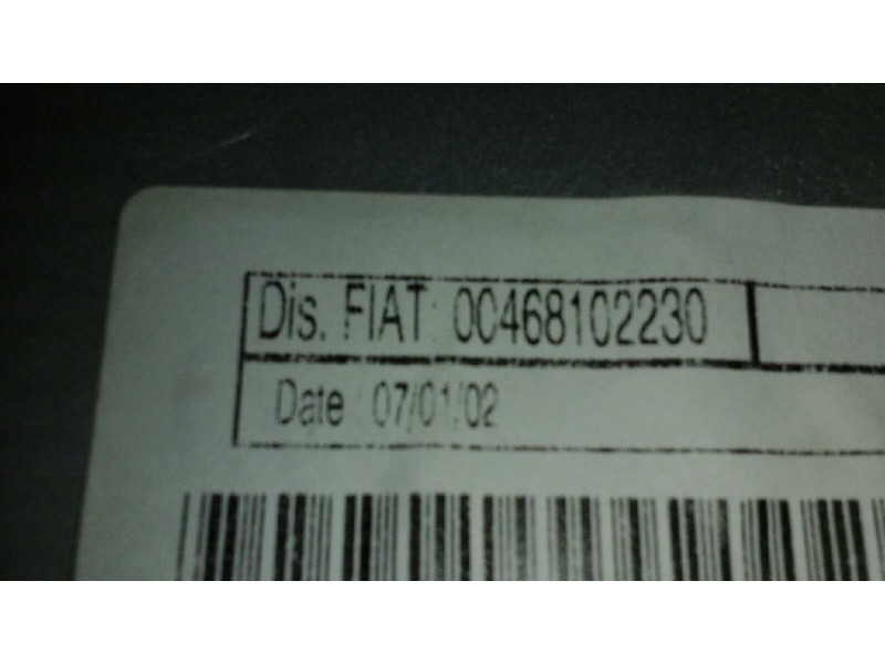 Recambio de elevalunas delantero derecho para fiat stilo (192) 1.9 jtd cat referencia OEM IAM 00468102230 2 PINS ELECTRICO