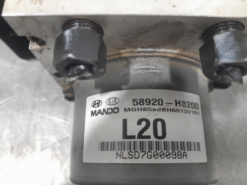 Recambio de abs para kia rio iv (yb, sc, fb) 1.0 t-gdi 100 referencia OEM IAM 58920H8200 NLSD7G00098A MANDO