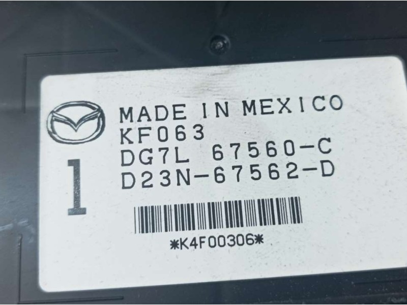 Recambio de modulo electronico para mazda 2 lim. () evolution referencia OEM IAM DG7L67560C D23N67562D 