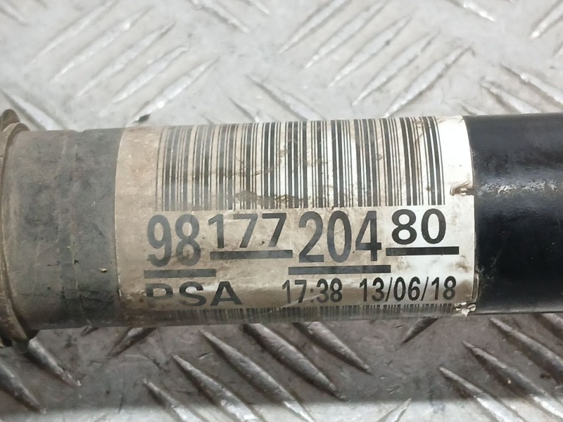 Recambio de transmision delantera derecha para citroën jumpy iii furgoneta (v_) 1.6 bluehdi 95 referencia OEM IAM 9817720480  