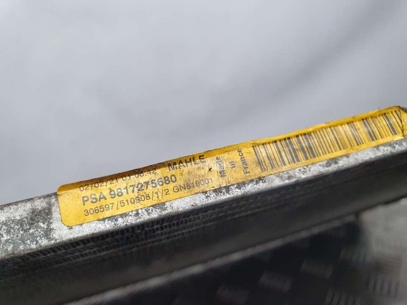 Recambio de condensador / radiador aire acondicionado para peugeot 5008 gt line 1.5 hdi 130 cv referencia OEM IAM 9817275680  