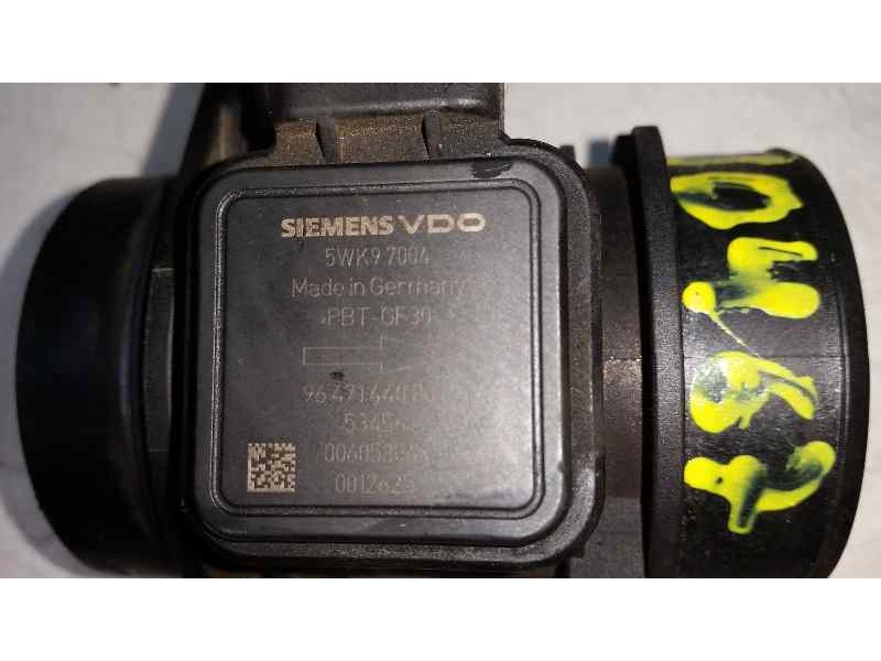 Recambio de caudalimetro para peugeot 207 x-line referencia OEM IAM 5WK97004 9647144080 SIEMENS VDO