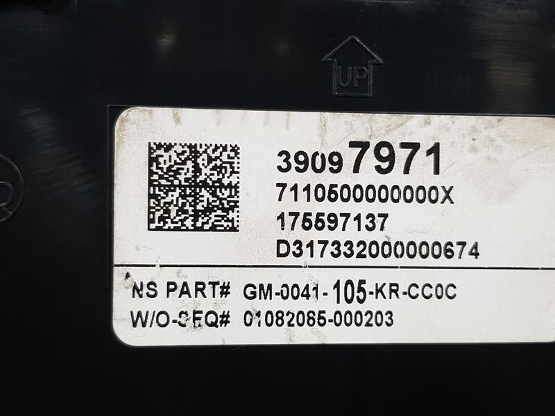 Recambio de cuadro instrumentos para opel astra k sports tourer excellence start/stop referencia OEM IAM 39097971  