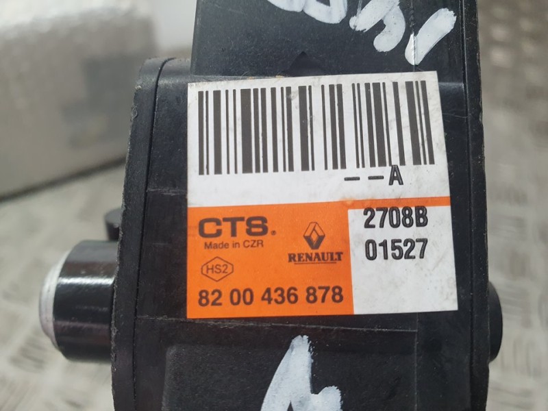 Recambio de potenciometro pedal para renault kangoo profesional referencia OEM IAM 8200436878 2708B01527 