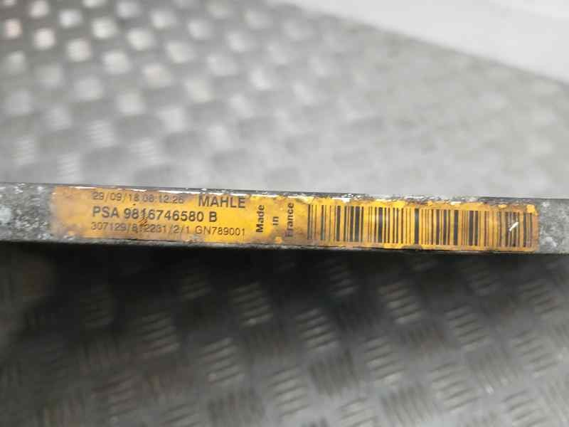 Recambio de condensador / radiador aire acondicionado para citroën berlingo furgón club m referencia OEM IAM 9816746580 GN789001