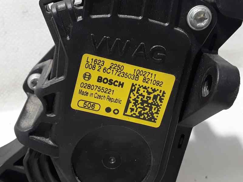 Recambio de potenciometro pedal para skoda fabia ambition referencia OEM IAM 6C1723503B 0280755221 BOSCH