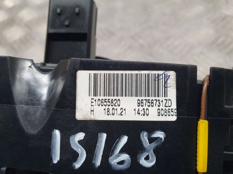 Recambio de mando luces y limpia para peugeot 5008 gt line 1.5 hdi 130 cv referencia OEM IAM 96756731ZD E10655820 CON LEVAS