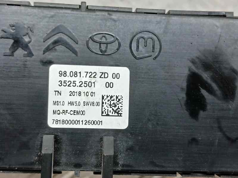 Recambio de mando calefaccion / aire acondicionado para citroën berlingo furgón club m referencia OEM IAM 98081722ZD 35252501 