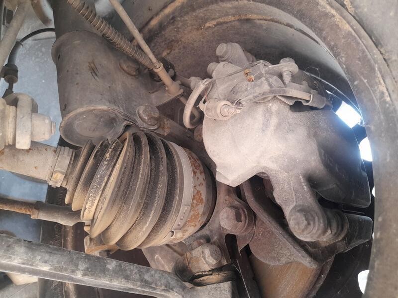 Recambio de mangueta delantera izquierda para lancia phedra (179_) 2.2 jtd (179axc1a) referencia OEM IAM 1332578080  