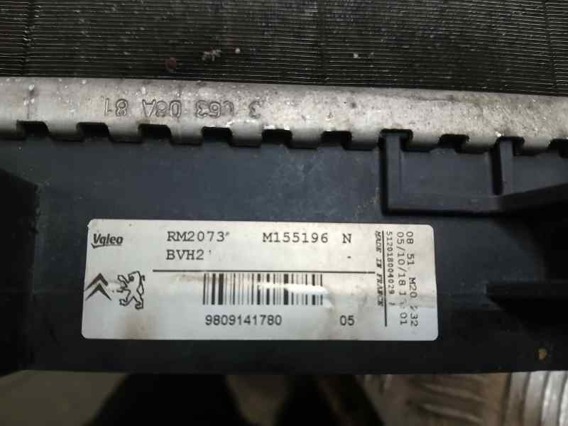 Recambio de radiador agua para citroën berlingo furgón club m referencia OEM IAM 9809141780 M155196N VER FOTO TOCADO VALEO