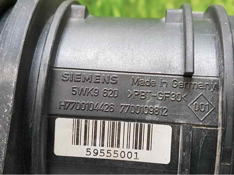 Recambio de caudalimetro para renault megane ii berlina 5p dynamique referencia OEM IAM H7700104426 5WK9620 SIEMENS